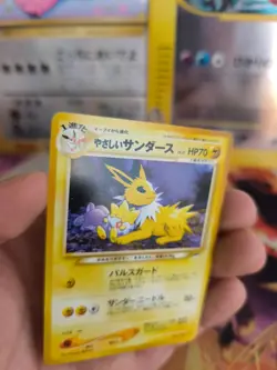 Pokemon Karte Card Light Jolteon Blitza Neo Destiny 2000 Wotc japanese Exc- - Image 3