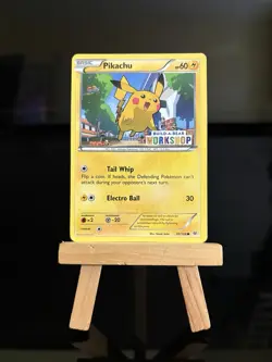 Pokemon TCG Pikachu Build-A-Bear Workshop Promo 20/108 Promo Pokemon TCG Card LP - Image 1