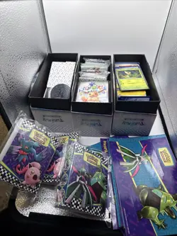 Lot Of Pokemon Cards- Accessories- Holos- Commons- Binders- Stickers.. - Image 1