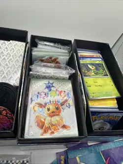 Lot Of Pokemon Cards- Accessories- Holos- Commons- Binders- Stickers.. - Image 3