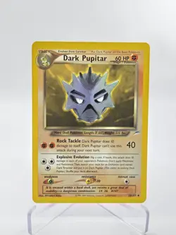 Dark Pupitar 38/105 Neo Destiny WOTC Vintage Pokemon Card Non Holo [LP] - Image 1