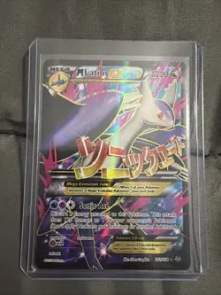 Mega Latios EX Full Art Holo Card 102/108 Roaring Skies 2015 Edition - Image 1