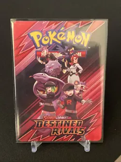 Destined Rivals - Trainer Tips Build & Battle Pokemon Card Team Rockets Grunts - Image 1