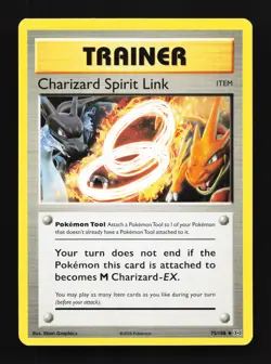 Charizard Spirit Link 75/108 Evolutions LP Pokemon Card TCG - Image 1