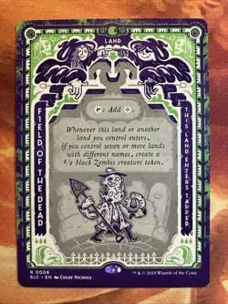 MTG Showcase Field of the Dead Secret Lair: An Encyclopedia of MagicT - Image 1