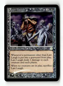 MTG | Last Laugh | Torment | Foil | Moderately Played | English - Image 1