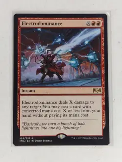 Electrodominance - Ravnica Allegiance (RNA) MTG Magic the Gathering - NM+ - Image 1