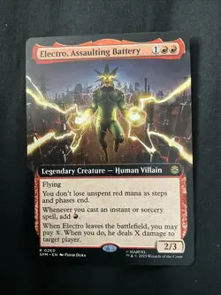Electro, Assaulting Battery (Extended Art) Marvel's Spider-Man Regular - Image 1