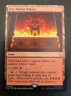 Fire Nation Palace Avatar: The Last Airbender MTG Regular Near Mint - Image 1