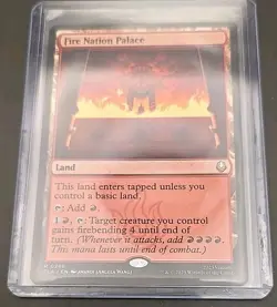 Fire Nation Palace Avatar: The Last Airbender MTG Regular Near Mint - Image 3
