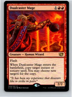 Magic the Gathering Dualcaster Mage Commander 2014 MTG Free Shipping! - Image 1