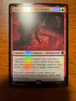 Passionate Archaeologist Commander Legends: Battle for Baldur's Gate Foil MTG - Image 1