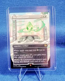 The Wind Crystal Borderless Regular - Final Fantasy MTG-NM - Image 3