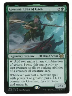 MTG Gwenna Eyes of Gaea Brothers War Magic The Gathering - Image 1