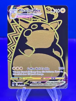Pokemon Pikachu TCG Lost Origin VMAX Gold Holo Card TG29/TG30 2022 NM! - Image 1
