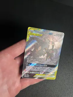Pokemon TCG Umbreon & Darkrai GX SM241 Sm Holo LP-/MP - Image 5