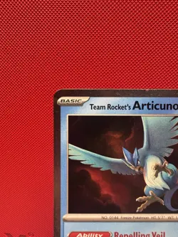 Team Rocket's Articuno (Cosmos Holo) Blister Pack Promo Rare Pokemon NM 1014 - Image 2
