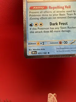 Team Rocket's Articuno (Cosmos Holo) Blister Pack Promo Rare Pokemon NM 1014 - Image 4