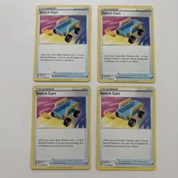 4x Switch Cart 154/189 x4 - Astral Radiance - Pokemon TCG - Playset - Image 1