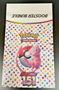 POKEMON TCG 151 BOOSTER BUNDLE FACTORY SEALED DISPLAY CASE - Image 1