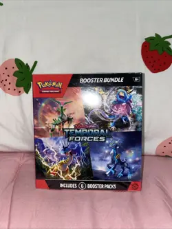 Pokemon: Scarlet & Violet Temporal Forces Booster Bundle (6 Packs) - New/Sealed - Image 1
