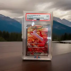 2024 POKEMON SSP EN #239/191 LATIAS EX SPECIAL ILLUSTRATION RARE PSA 9 - Image 1