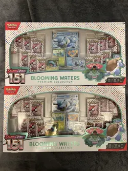 Pokemon TCG Scarlet & Violet 151 Blooming Waters Premium Collection - NEW x2 - Image 3