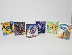 Pokemon Mini Portfolio Lot 6 Binders Featuring Variety Of Pokemon - Image 1