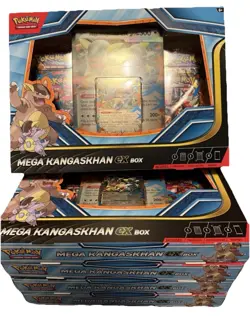 Lot Of (5) Pokemon TCG Mega Kangaskhan Ex Box | New & Sealed | 40 Packs!🔥 - Image 1