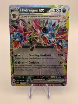 Hydreigon ex 119/191 Double Rare Pokemon Surging Sparks SV8 - Image 1