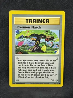 Neo Genesis #102/111 Pokemon March Lightly played - Image 1