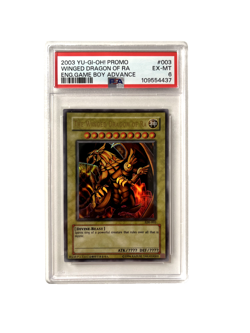Yu-Gi-Oh! 2003 Winged Dragon of Ra Game Boy Advance GBI 003 PSA 6 - Image 1