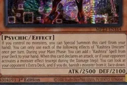 Yu-Gi-Oh Kashtira Unicorn MP23-EN164 25th Anniversary Tin: Dueling Heroes - Image 2