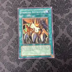 Yu-Gi-Oh Stamping Destruction SD1-EN017 Dragon's Roar 1st Edition - Image 1