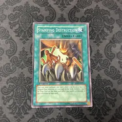 Yu-Gi-Oh Stamping Destruction SD1-EN017 Dragon's Roar 1st Edition - Image 1