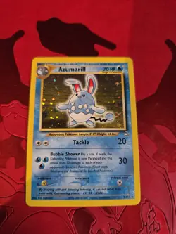 NM Azumarill Holo 2/111 Neo Genesis Pokemon Card - Image 1