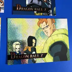 2001 DBZ Dragon Ball Z ArtBox Prism Lot of 4 Foil Holo Cards P-04 06 07 08 - Image 4