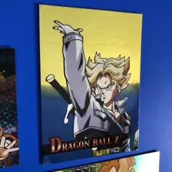 2001 DBZ Dragon Ball Z ArtBox Prism Lot of 4 Foil Holo Cards P-04 06 07 08 - Image 5