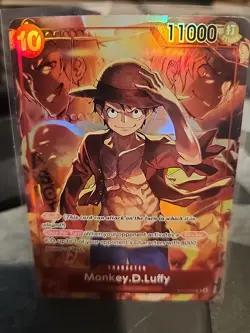 Promo One Piece CARD Treasure Booster Monkey.D.Luffy ST10-006 SR New - Image 3