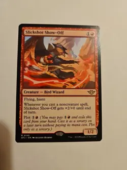 Slickshot Show-Off Outlaws of Thunder Junction #146 Magic: The Gathering Card - Image 1