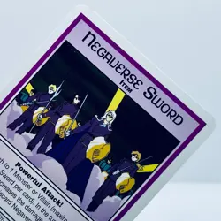 Sailor Moon CCG Premier Edition Item: Negaverse Sword Trading Card - Image 3