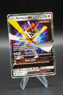 Kartana GX - 70/111 - Pokemon Crimson Invasion Sun & Moon Ultra Rare Card MP - Image 1