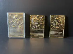 1999 Pokemon Burger King 23K Gold- Cards - Lot of 3 (Mewtwo, Poliwhirl, Togepi) - Image 4