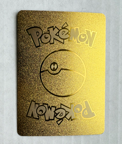 Ash Pikachu Vmax Gold Foil Card - Image 2