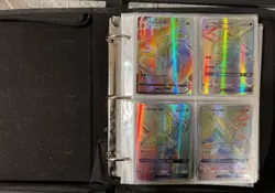 Pokemon Card Lot In Binder Garage Sale Special Full Art VMAX Secret Rare Lot 2/2 - Image 1
