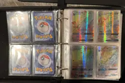 Pokemon Card Lot In Binder Garage Sale Special Full Art VMAX Secret Rare Lot 2/2 - Image 2