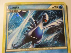 Pokemon TCG HeartGold & SoulSilver Lugia HGSS02 Promo Holo Card 2010 Played - Image 4