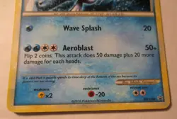 Pokemon TCG HeartGold & SoulSilver Lugia HGSS02 Promo Holo Card 2010 Played - Image 5