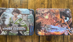 Legend of the Five Rings L5R CCG Bulk Lot 500+ Cards w/ Tins - Image 1