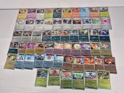 Phantasmal Flames Bulk Bundle 48 Reverse Holos And 10 Holo Cards Great Value Set - Image 1